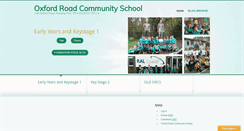Desktop Screenshot of oxfordroadcommunityschool.net